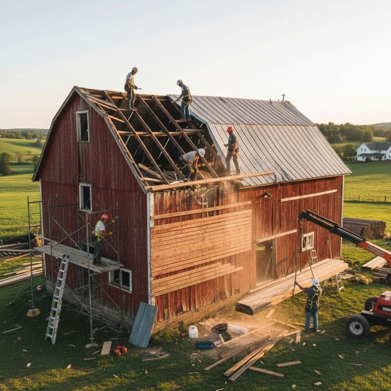 Barn Siding Repair