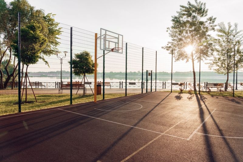 Basketball Goal Installation