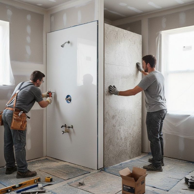 Bathtub Surround Installation