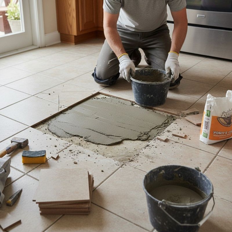 Broken Tile Replacement