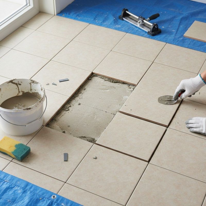 Broken Tile Replacement