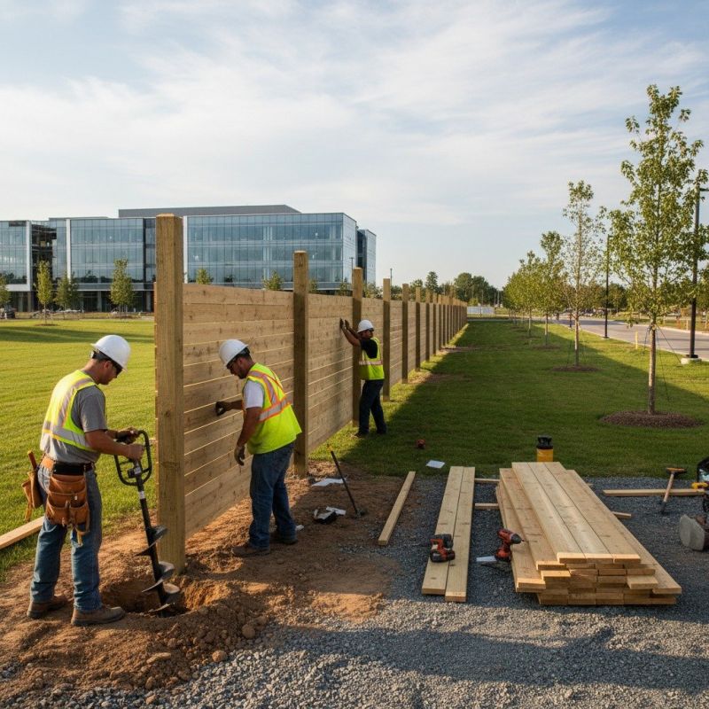 Business Fence Installation
