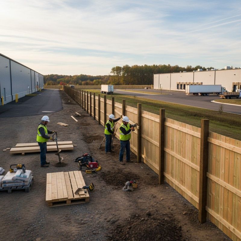 Business Fence Installation
