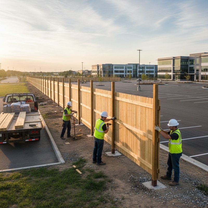 Business Fence Installation