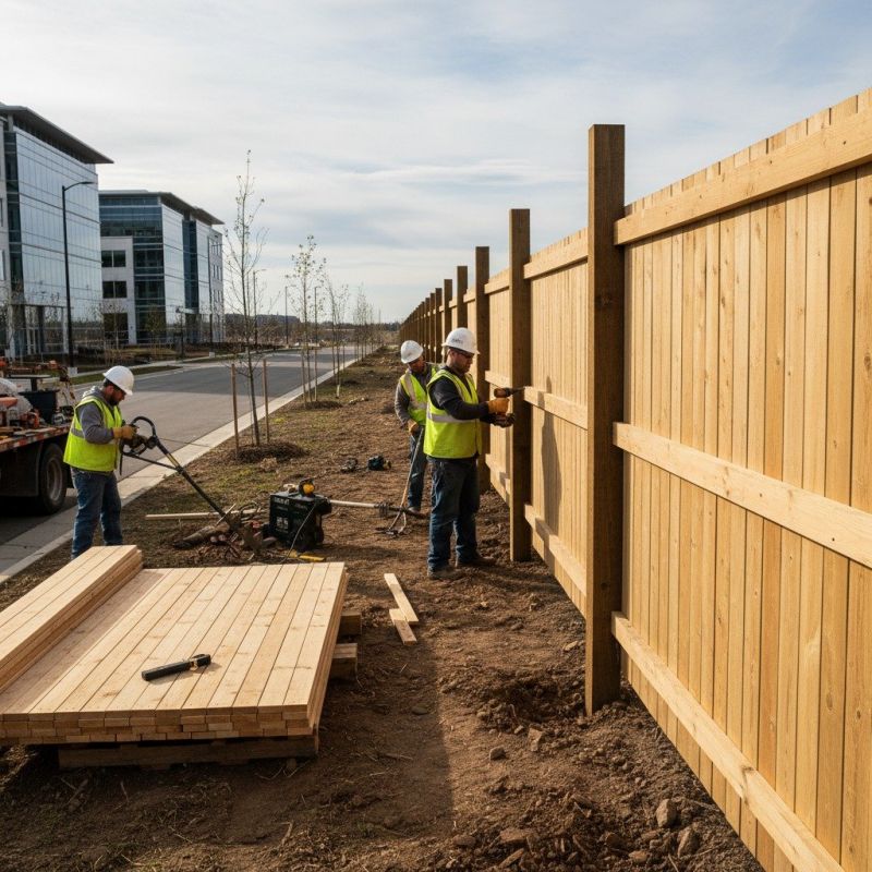Business Fence Installation