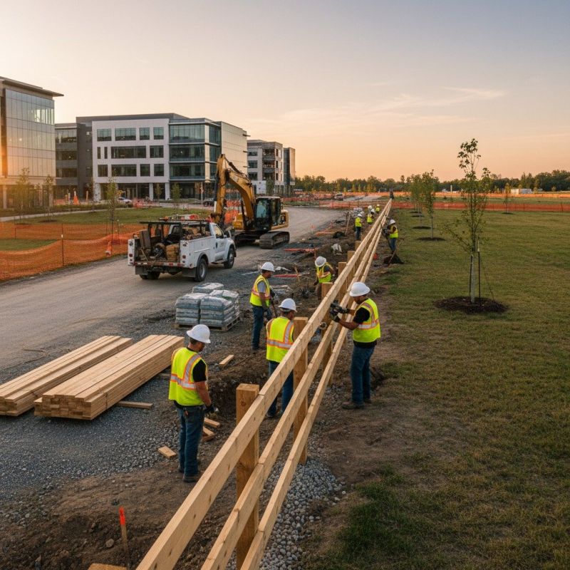 Business Fence Installation