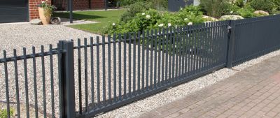 Cemetery Fence Installation