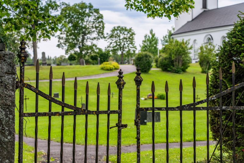Church Fence Installation