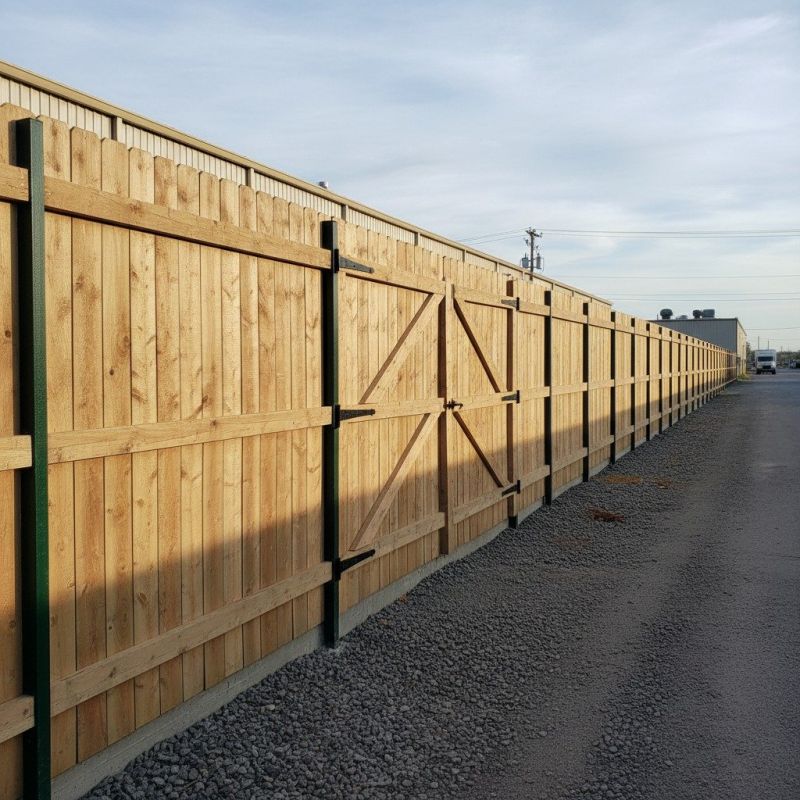 Church Fence Installation