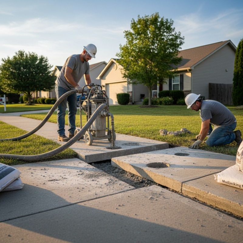 Commercial Concrete Mudjacking
