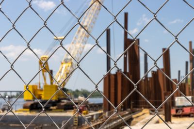 Commercial Fence Construction