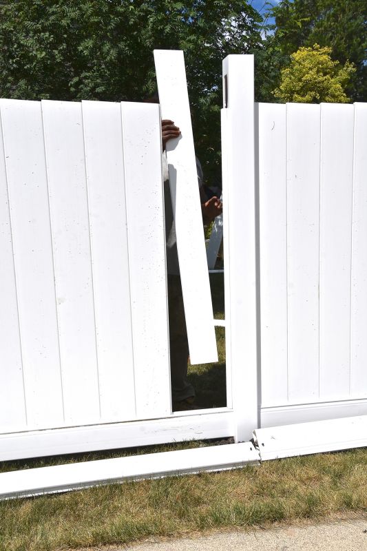 Composite Fence Installation