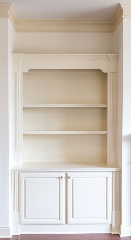 Custom Bookcase Installation