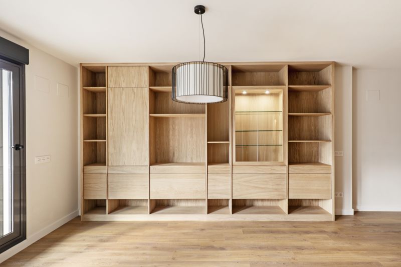 Custom Bookcase Installation
