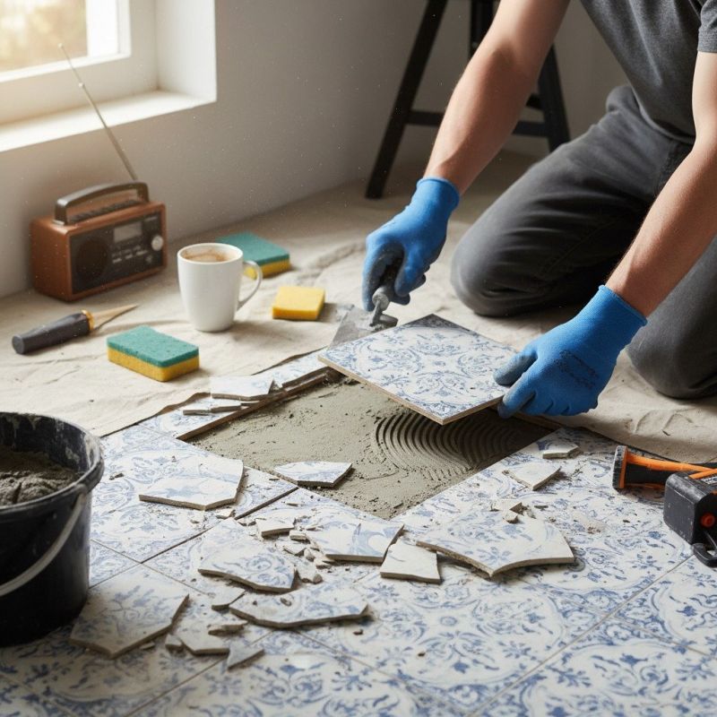 Damaged Tile Replacement
