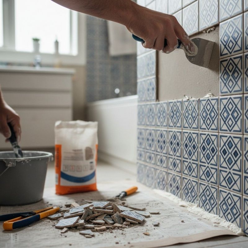 Damaged Tile Replacement