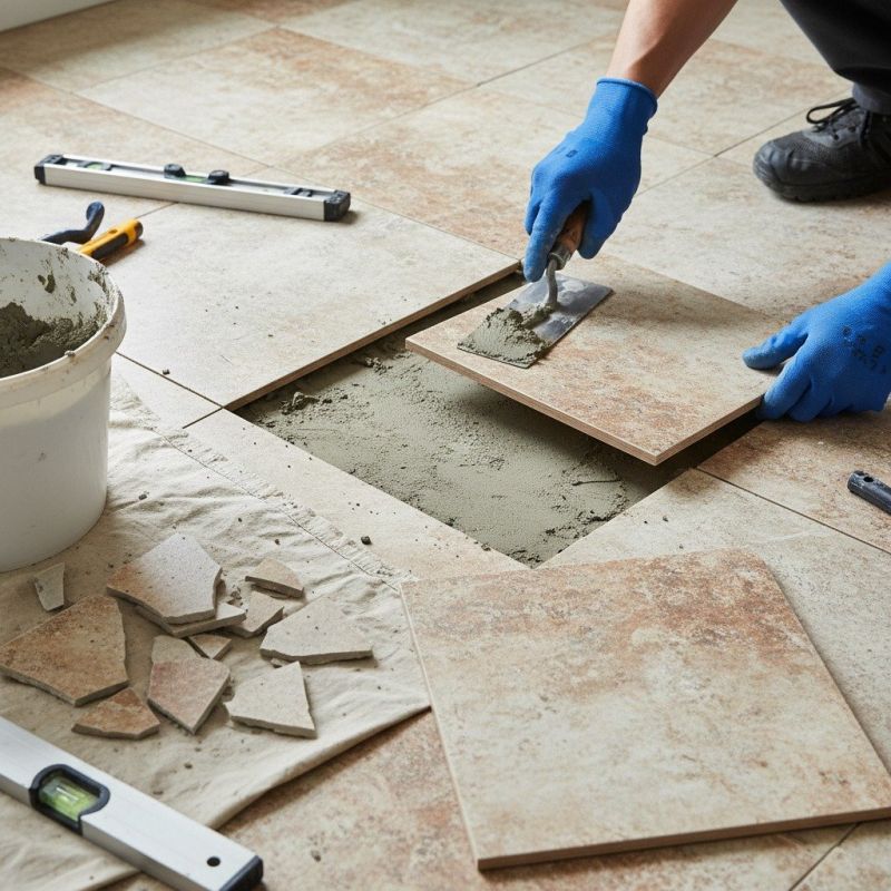 Damaged Tile Replacement