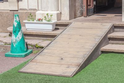 Deck Ramp Installation