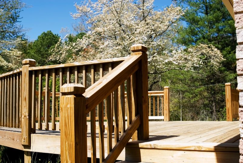 Deck Ramp Installation