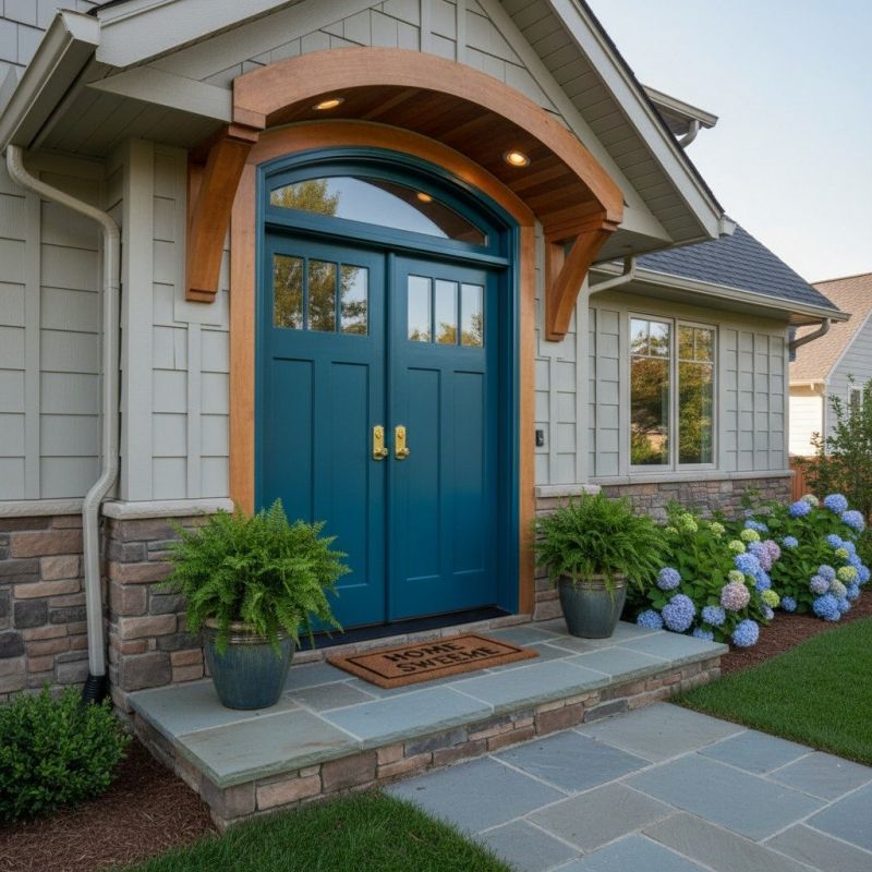 Exterior Door Painting