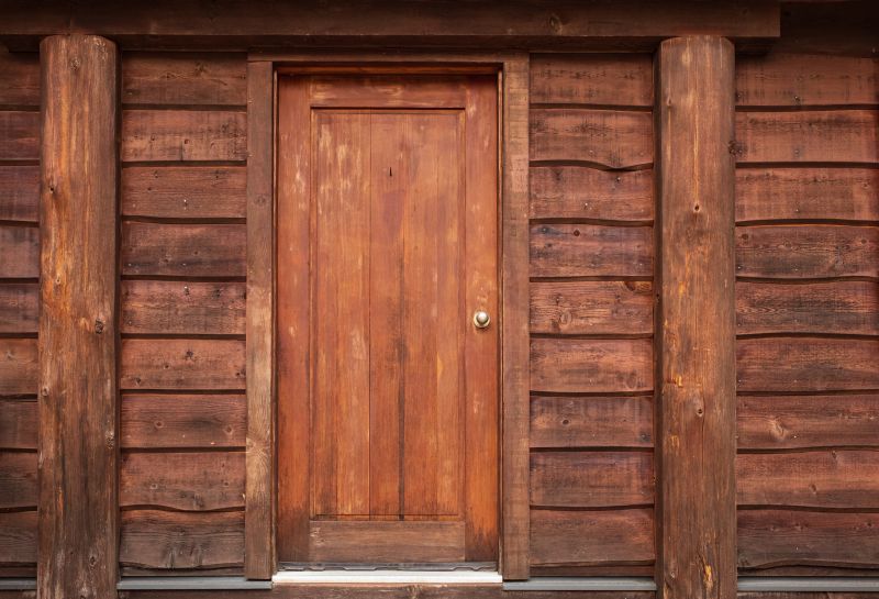 Exterior Door Staining