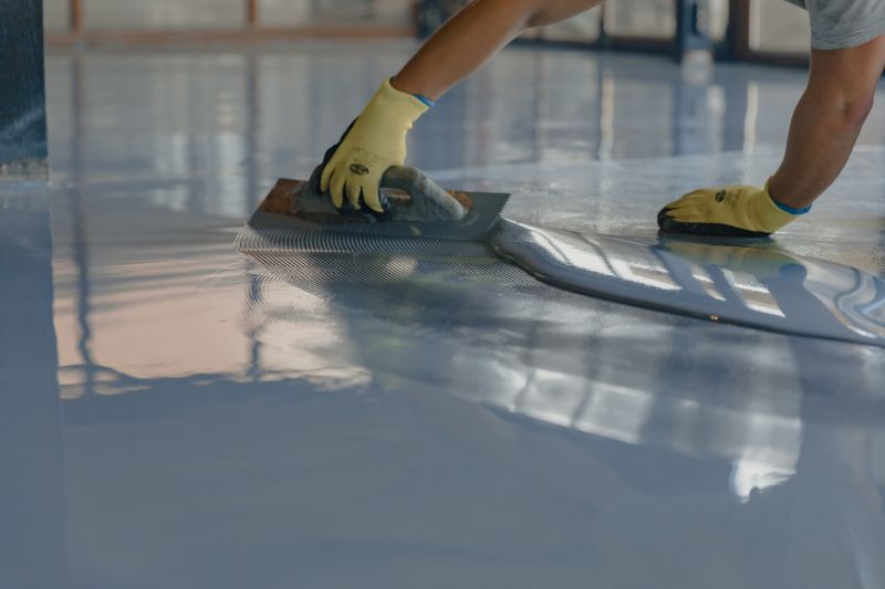 Garage Floor Epoxy Installation