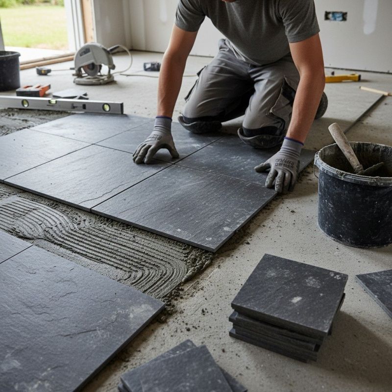 Granite Tiles Installation
