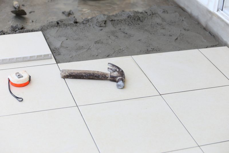 Hearth Tile Installation