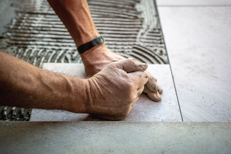 Hearth Tile Installation