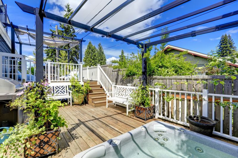 Hot Tub Deck Installation