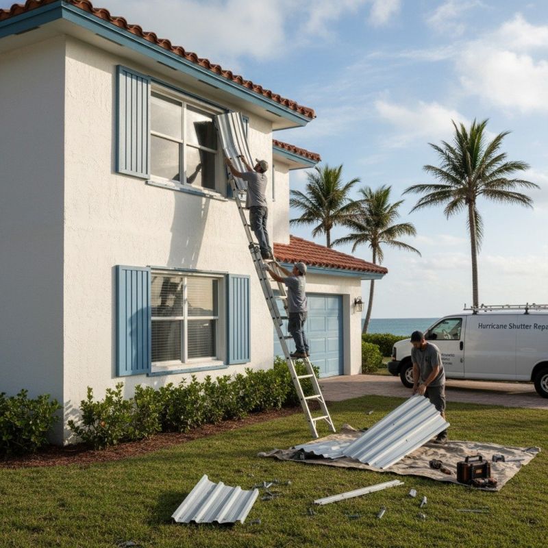 Hurricane Shutter Installation
