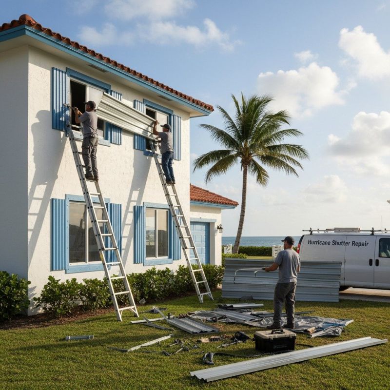 Hurricane Shutter Installation