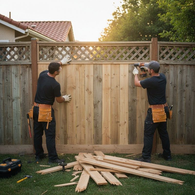 Industrial Fence Repair