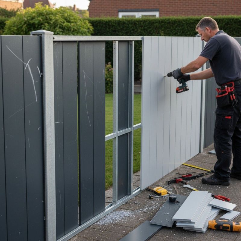 Industrial Fence Repair