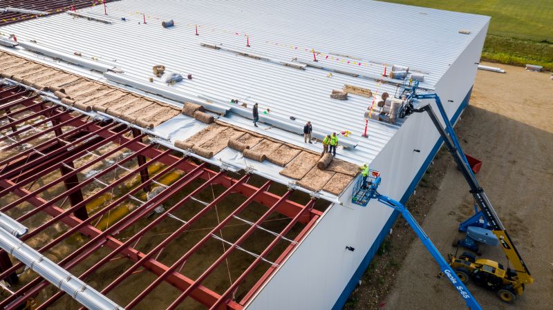 Industrial Roof Installation