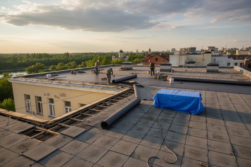 Industrial Roof Replacement