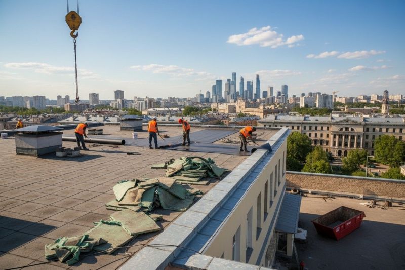 Industrial Roof Replacement