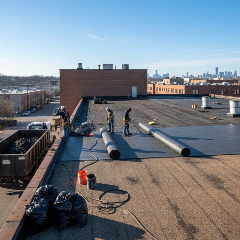 Industrial Roof Replacement