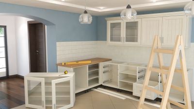 Kitchen Cabinets Installation