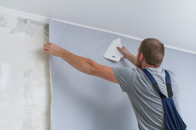 Kitchen Wallpaper Installation