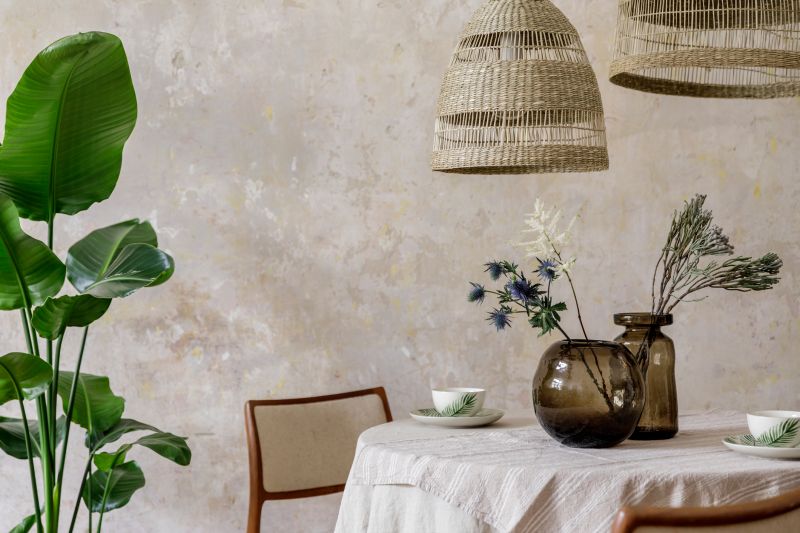 Kitchen Wallpaper Installation