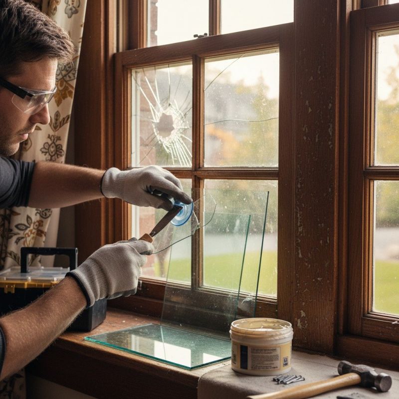 Louvre Window Repair