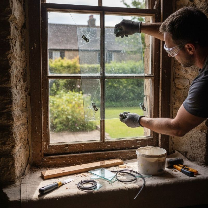Louvre Window Repair