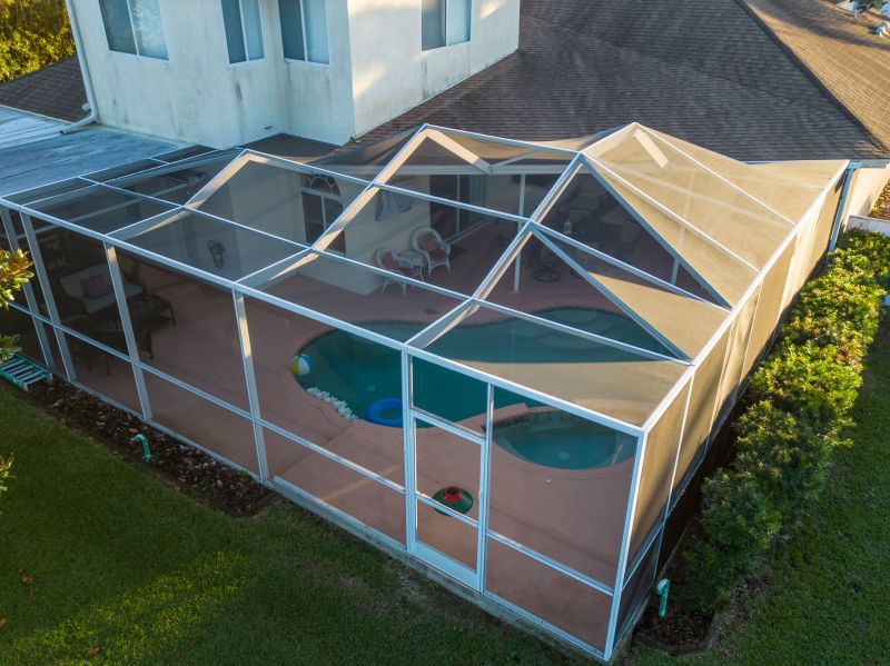 Mesh Pool Barrier Installation
