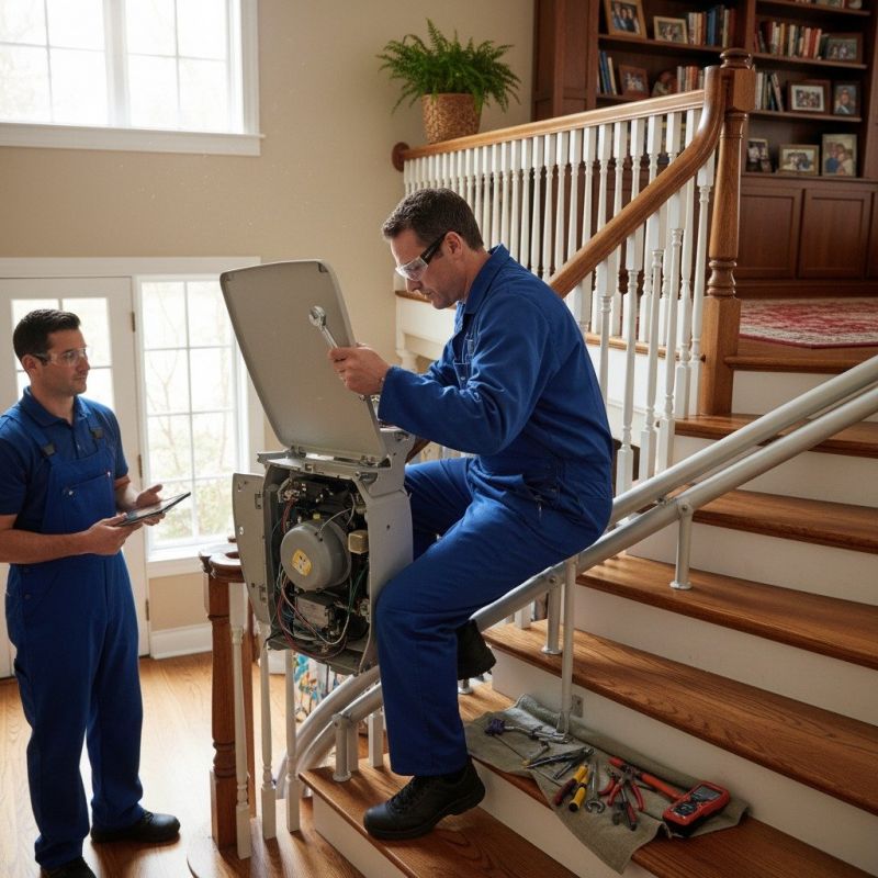Metal Stairs Repair