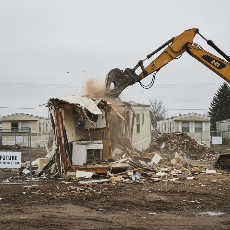Modular Home Demolition