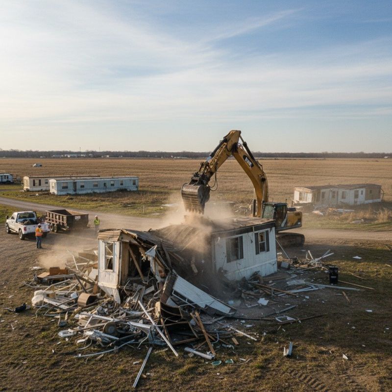 Modular Home Demolition