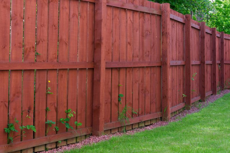 Residential Fence Painting