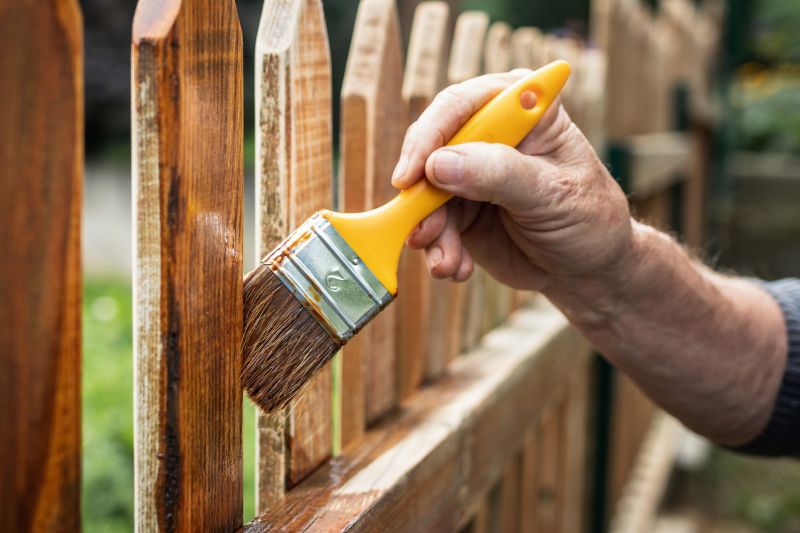 Residential Fence Painting