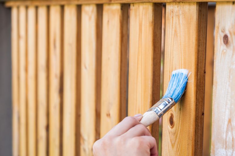 Residential Fence Painting